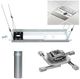Chief® Silver Elite Universal Ceiling Projector Mount Kit-0