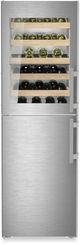 Liebherr 24" 10.7 Cu. Ft. Stainless Steel Wine Cooler with Freezer-2
