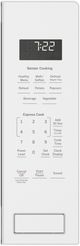 GE Profile™ 2.2 Cu. Ft. White Built In Microwave-3