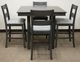 American Wholesale Furniture Pendleton 5-Piece Gray Pub Counter Height Table Set-1