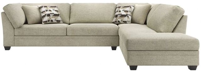 Hughes Furniture® 14500 2-Piece Vista Sand Right-Arm Facing Sectional and Chaise-0
