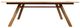 Nest Home Collections Kenneth Natural Blonde 84" Rectangular Dining Table-0