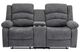Mazin Furniture Zenthia Gray Manual Reclining Loveseat-1