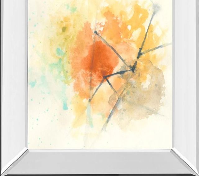 Classy Art Magnetic Shift II by June Erica Vess Mirror Framed Wall Art-1