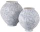 Currey & Company Blue Zag Blue/White Large Vase-3