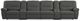 Emerald Home Alberta 6-Piece Charcoal Gray Manual Reclining Sectional Sofa-4