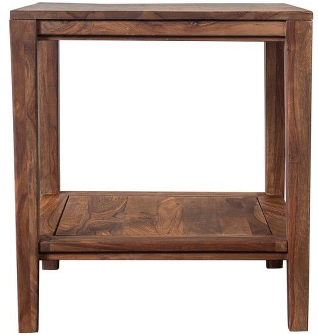 Porter International Designs Fall River Natural End Table-1
