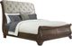 Legacy Classic Dottie Coffee Upholstered King Sleigh Bed-0