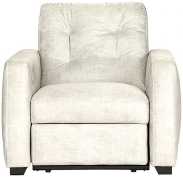 Hughes Furniture® 53019 Supple Ivory Wall Hugger Manual Recliner-0