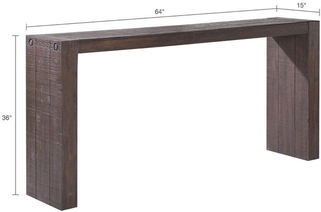 Olliix by INK+IVY Brown Monterey Console Table-2