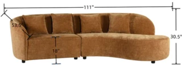 Stylecraft Dann Foley Lifestyle Copper Sofa-2