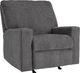 Signature Design by Ashley® Rannis Pewter Recliner-0
