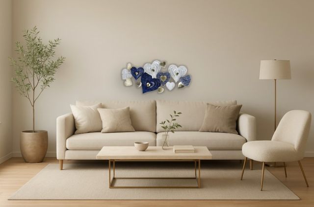 Classy Living Heart-Shaped Wall Decor-1