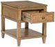 Signature Design by Ashley® Sharlance Light Brown Rectangular End Table-2