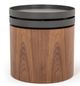 VIG Furniture Modrest Walnut End Table with Swivel Top-3
