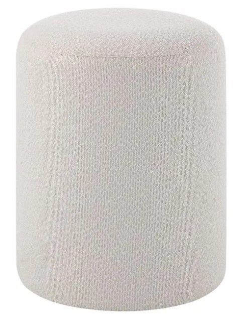 Renwil® Corbin Ivory Accent Stool-0