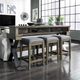 Liberty Furniture Sonoma Road 4-Piece Weathered Beaten Bark Console Bar Table Set-0
