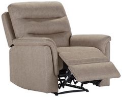 Hughes Furniture® Gio Mushroom Manual Recliner