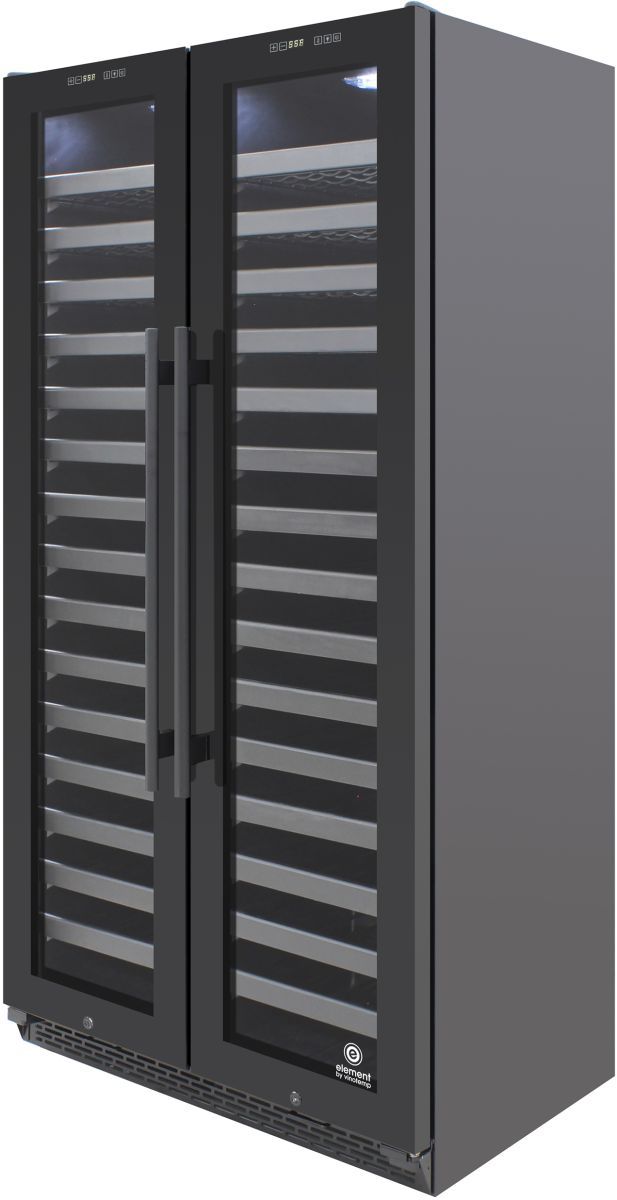 Vinotemp Butler Series 36" Black Wine Cooler-3