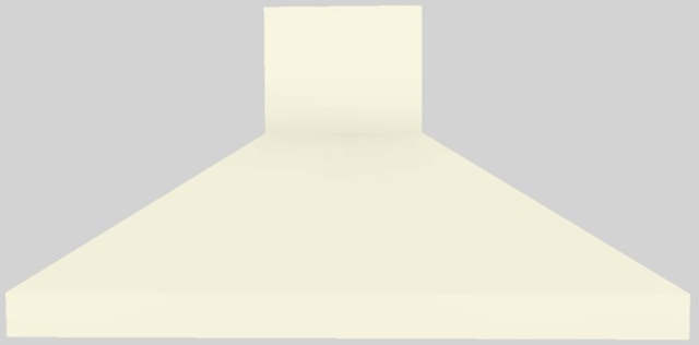 Vent-A-Hood® 60" Biscuit Euro-Style Island Range Hood-0