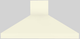 Vent-A-Hood® 60" Biscuit Euro-Style Island Range Hood-0