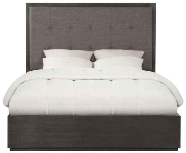 Modus Furniture Oxford Basalt Gray King Upholstered Storage Bed-2