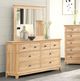 Furniture of America® Mchenry Natural Oak Dresser-1