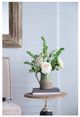 A & B Home Cream 26'' Faux Rose-5