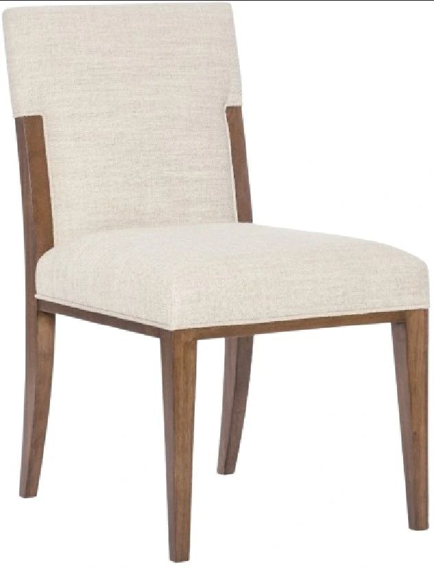 Hooker® Furniture Eleana Classic Linen/Light Caramel Dining Side Chair-0