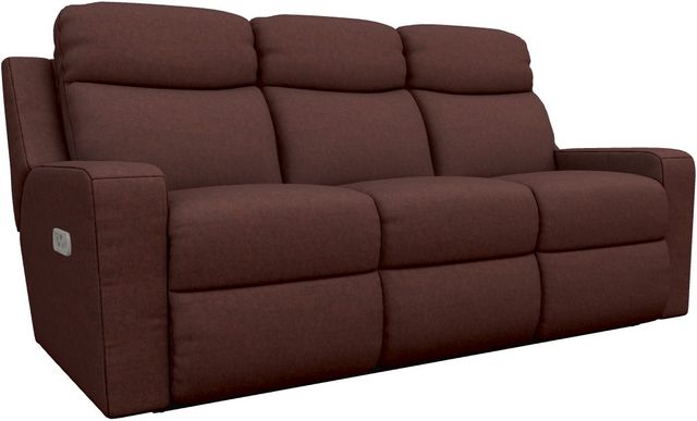 La-Z-Boy® Emmons Brick Power Reclining Sofa with Headrest and Lumbar-0