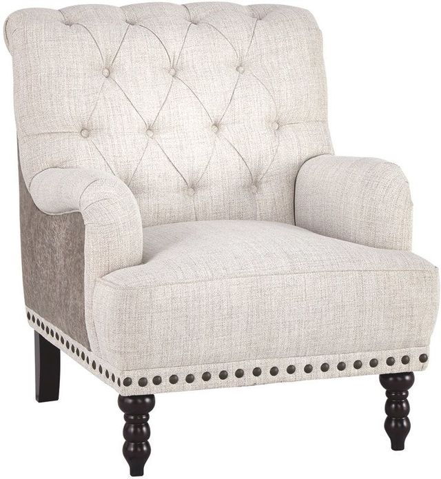 Signature Design by Ashley® Tartonelle Ivory Accent Chair-0