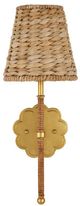 Currey & Company Savoie Gold/Natural Wall Sconce-2