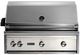 LYNX® Professional 36" 3-Burner Glacier Built-In Liquid Propane Grill with 1 Trident Infrared Burner, 2 Ceramic Burners and Rotisserie-0