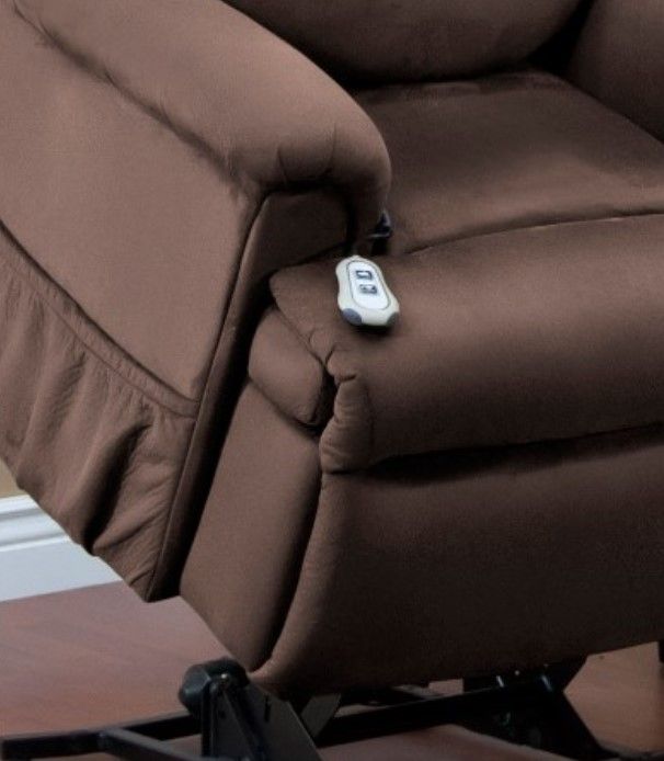 Med-Lift Brown Lift Chair-1
