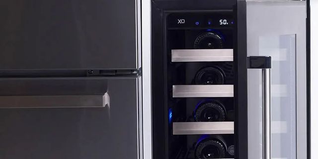 XO 15" 3.3 Cu. Ft. Panel Ready Wine Cooler with Right Hinge Glass Door-3