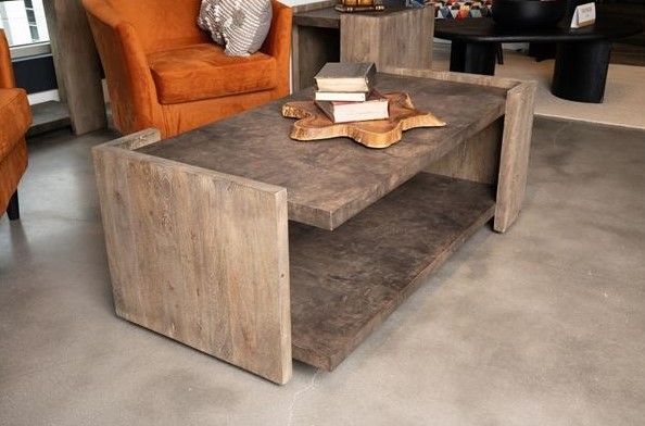 Riverside Furniture Trenton Bianca Rectangular Coffee Table-1
