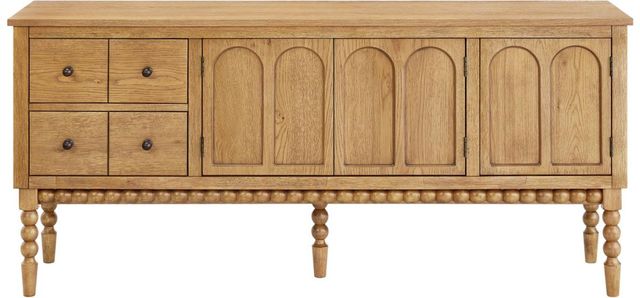 Martin Svensson Turned Wood Prairie Oak TV Stand-3