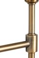 Crestview Collection Olympia Gold Double Arm Table Lamp-1