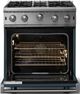 Viking® 5 Series 30" Squall Pro Style Natural Gas Range-1