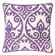 Furniture of America® Jorja Purple Accent Pillow-0