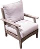 Signature Design by Ashley® Cove Beach Beige/Gray Fabric/Wooden Outdoor Lounge Chair-0