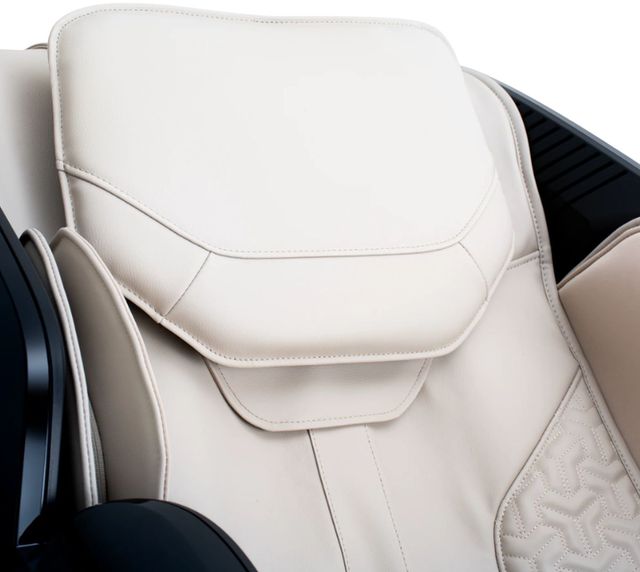 Cozzia® Taupe/Black Power Massage Chair-3