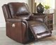 Signature Design by Ashley® Catanzaro Mahogany Power Recliner with Adjustable Headrest-3