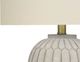Monarch Specialties Inc. 24"H Cream Resin Table Lamp-2