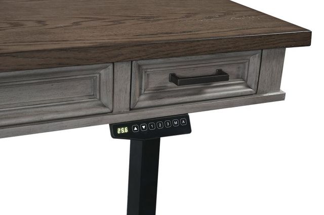 aspenhome® Caraway Aged Slate 60" Lift Desk-4