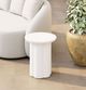 Zuo® Modern Kogur White Aluminum Outdoor Side Table-4