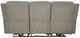 Flexsteel® Taylor Fog Gray Power Reclining Sofa with Power Headrest-3