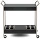 BDI Verra™ 5640 Glass Bar Cart-Black-0