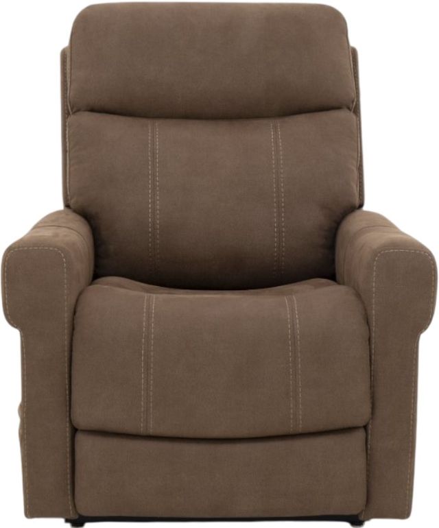 BarcaLounger® Lloyd Stonewash Granite Power Lift Recliner-2
