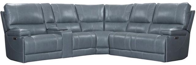 Parker House® Whitman 6-Piece Verona Azure Power Reclining Modular Sectional-0
